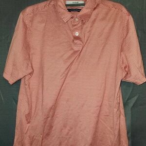 Orange Polo Shirt Lightweight Casual Wear